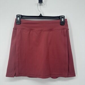 Athleta Girl Goal Getter‎ Skort Size 12 (Large) Solid Pink Tennis Prep School